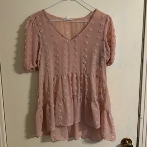Mauve blouse
